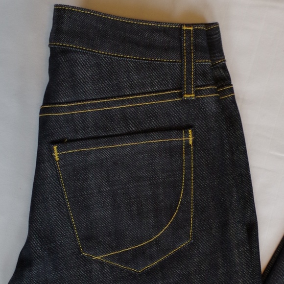 Paper Denim Heavy Weight Flared Dark Wash Jeans NEW- Sz. 24 - Picture 3 of 3